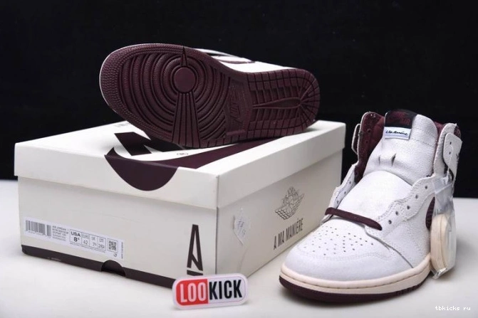 Reps TB Air A Jordan OG x Ma Maniere DO7097-100 High 1 0703